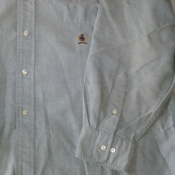 Tommy Hilfiger Original Oxford Button Down Shirt L - Picture 6 of 8